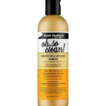 Aunt Jackie's Oh So Clean moisturizing and softening shampoo 12oz.
