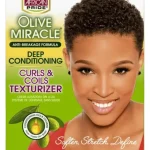 African Pride Olive Miracle Texturizer Kit (Kit)